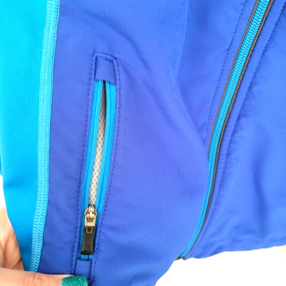 REI Women’s Navy/Light Blue Full-Zip Jacket Size XS - Picture 6 of 6